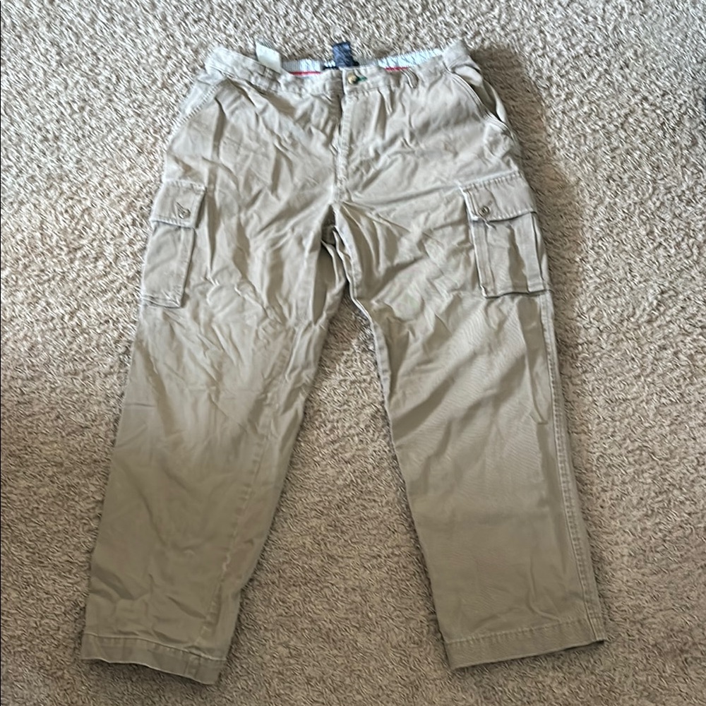 Tommy Hilfiger Tan Cargo Pants